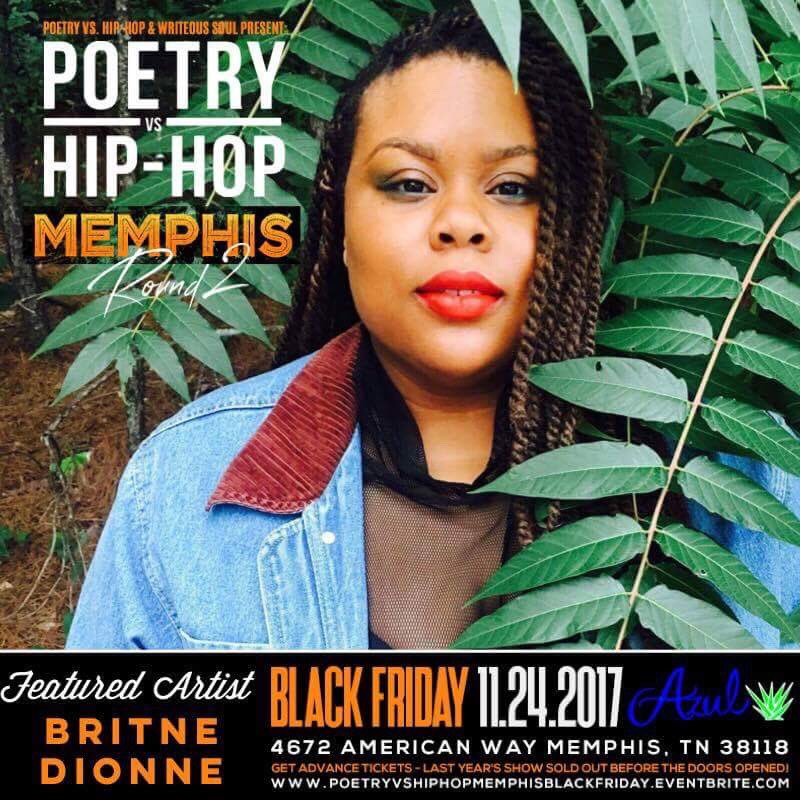 bRITNEdIONNE's tweet photo. MEMPHIS 10/24 @poetryvshiphop #ucomin https://t.co/v8DR4WnxaQ