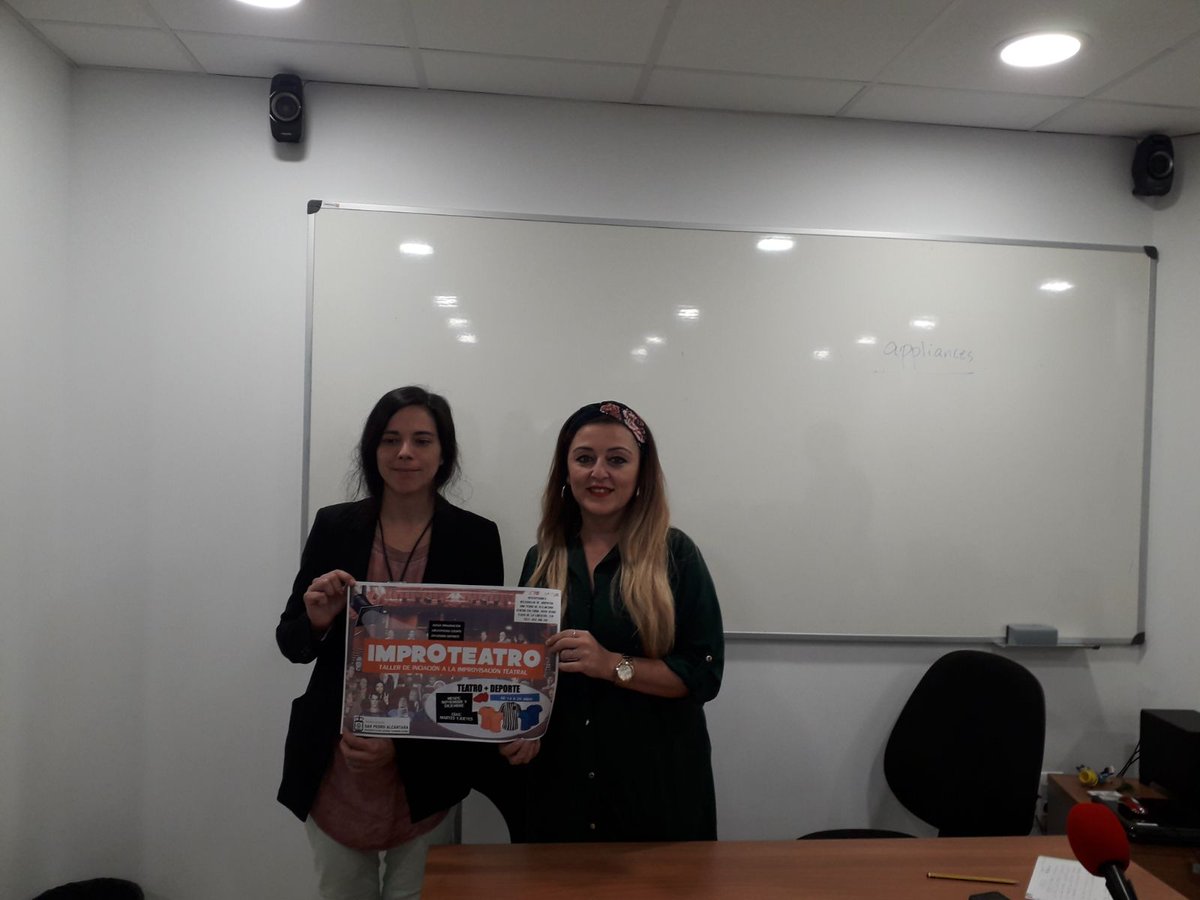 TenenciaSPA's tweet photo. Jóvenes de 14 a 20 años disfrutarán del #Taller de #Improteatro en #SanPedroAlcántara. Inscripciones en Centro Cultural Rosa Verde. #Cultura https://t.co/fiD4mhQbtY