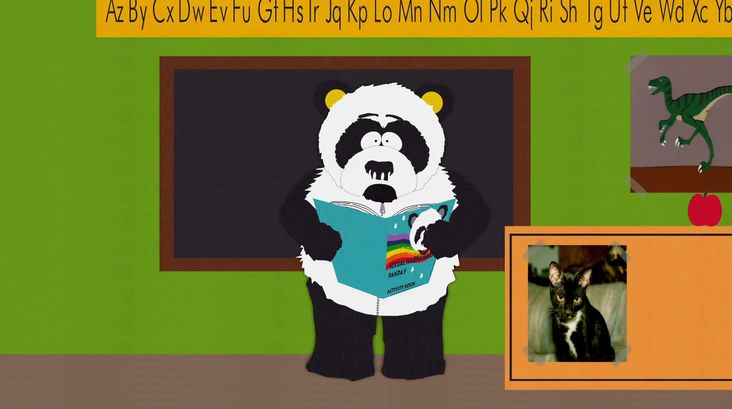 GIFFLIX's tweet photo. We need you now more than ever!!!  #sexualharassmentpanda #lol #southpark https://t.co/Rgr3a7Sr3g