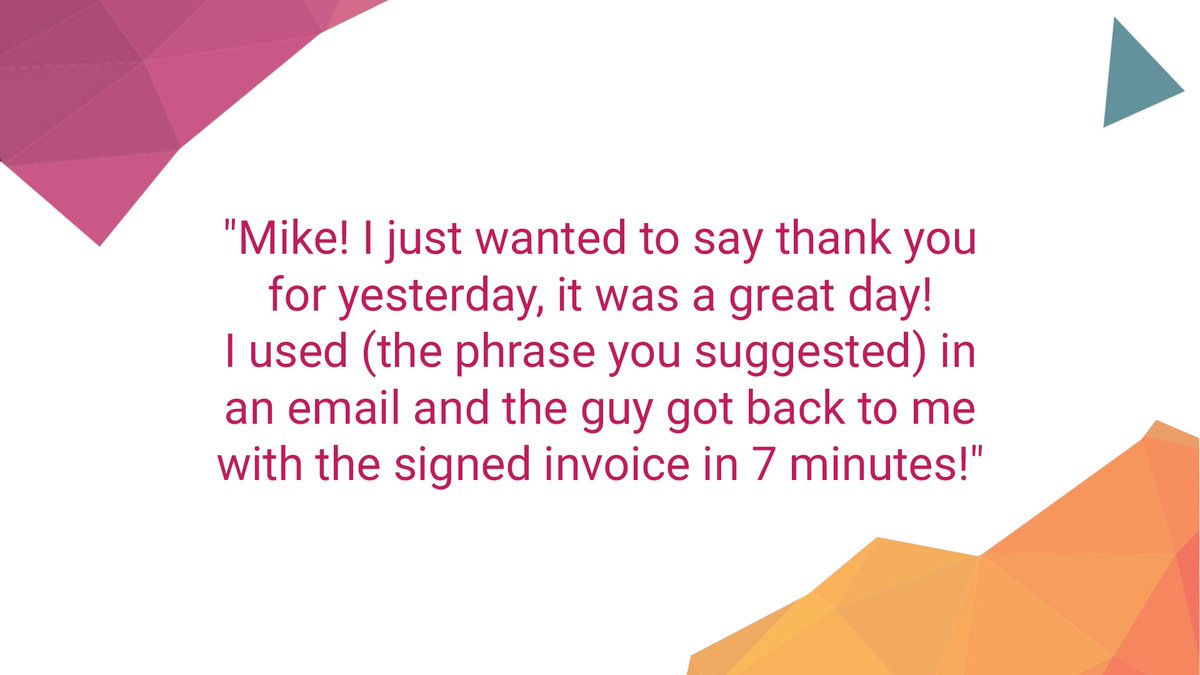 ThisIsMikeLever's tweet photo. Great feedback today from a client who joined us for yesterday's #SalesEssentials open course. Want to know more? https://t.co/c6l37HLbPO https://t.co/UxNor4oi2s