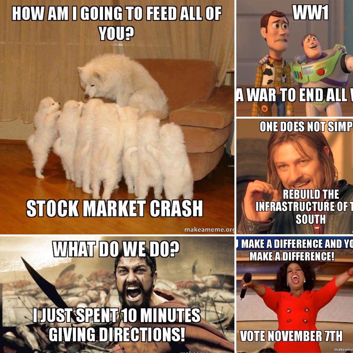 marloj1005's tweet photo. Some of the memes made by History teachers at the #VCSSE17 #SPSK12Proud #SSisSocialMedia #learningcanbefun #historicalthinking @kscary05 https://t.co/9MUSnE2Q0S