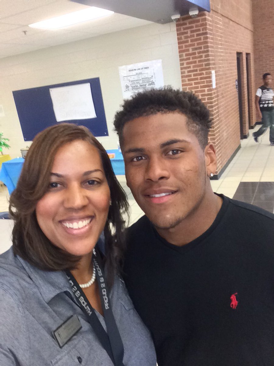 SGHSAthletics's tweet photo. Guess who's here visiting us today?!South Grad. Go Tar Heels!!! https://t.co/DdmKvl3DHZ