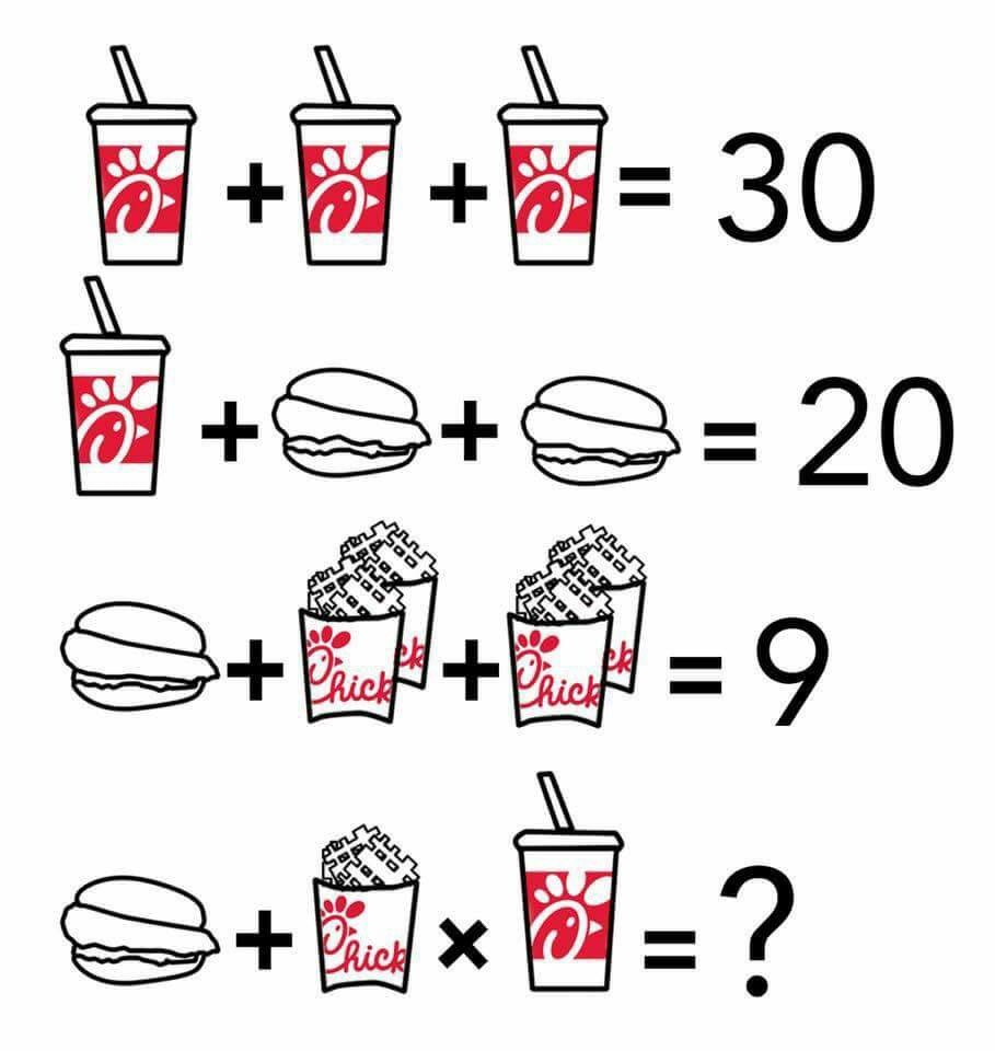 FoxValleyCFA's tweet photo. Solve this delicious puzzle and tweet us back! https://t.co/xnDVUjVGmk