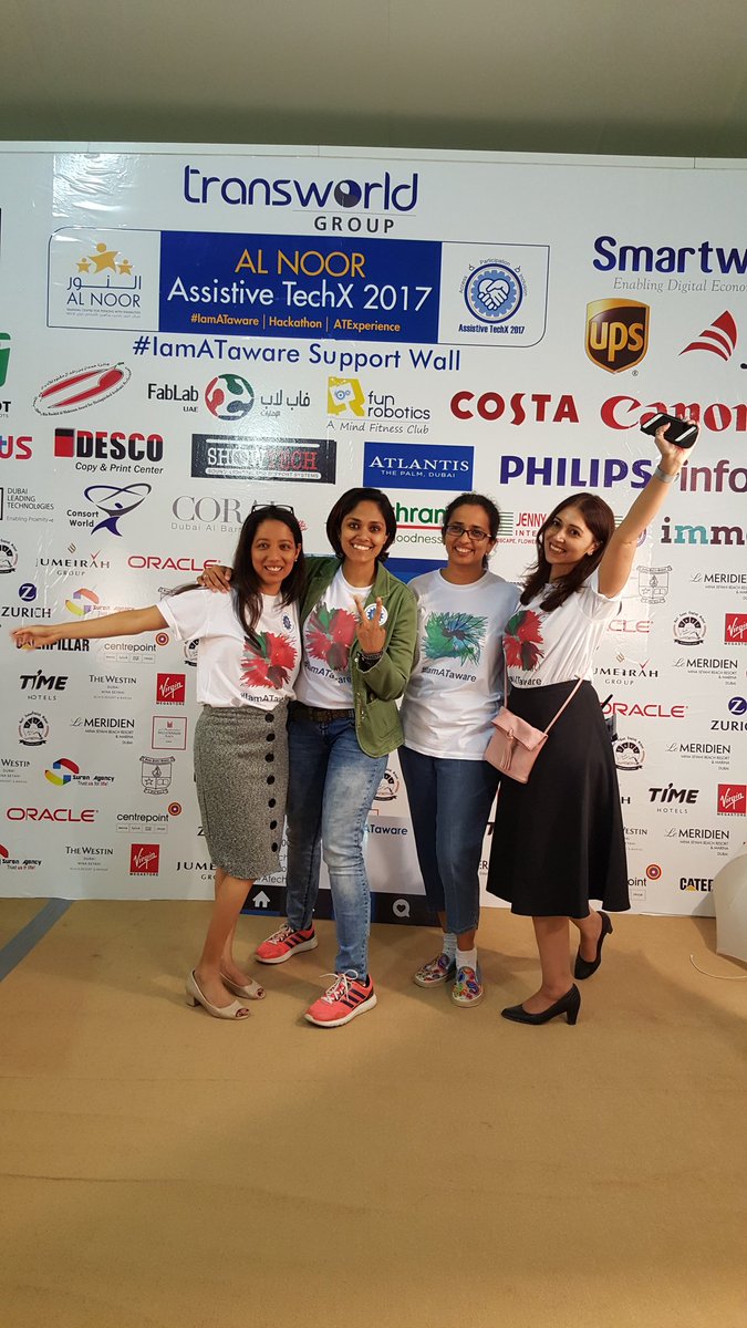 Thank you all for coming &amp; participating in "Transworld Group presents Al Noor Assistive TechX 2017"
#IamATaware
#ATechX17
#Dubai #UAE