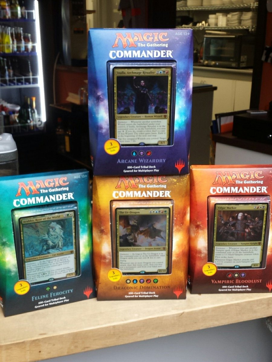 TheBoardRoomGC's tweet photo. We hear you like playing Commander #MtG https://t.co/xrjH5SvDmx