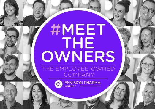 EnvisionPharma's tweet photo. Our people are integral to our success. As an employee-owned company, they also invest in our mission https://t.co/LMcEVFSi71 #meettheowners https://t.co/KVVgk7lEoU