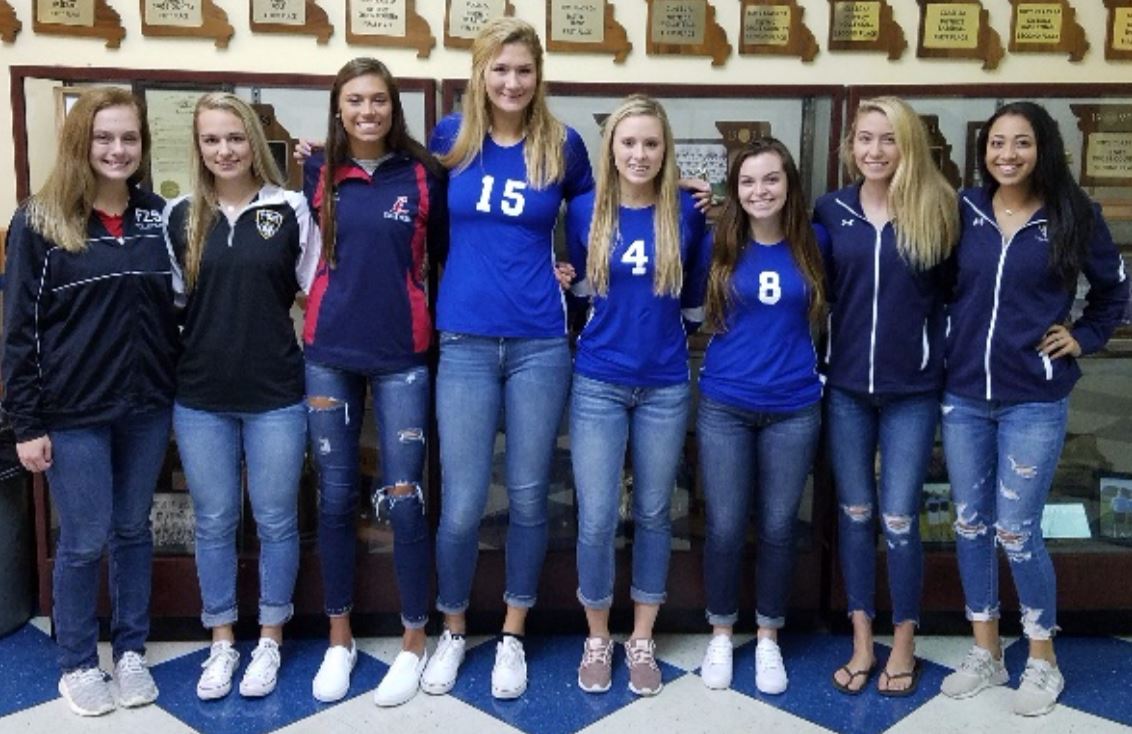 Congrats to <a href="/maddiebulard/">madison</a> and Alivia Tallent for being named 1st Team All-Conference!