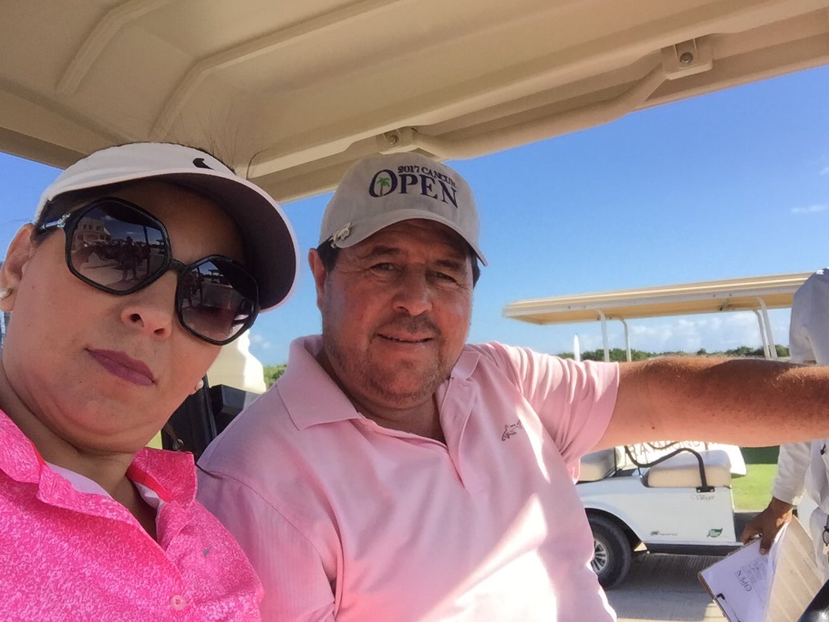 nino_golf's tweet photo. Vamos por los carros en la segunda ronda del #2017CancunOpen https://t.co/eRYxKqFA92