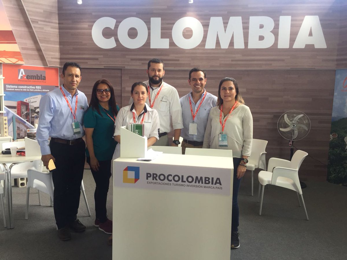 PROCOLOMBIACO's tweet photo. En #FIHAV empresas colombianas realizaron negocios con compradores internacionales, logrando negocios spot por USD $2’090.000. https://t.co/64AlrBaCUi