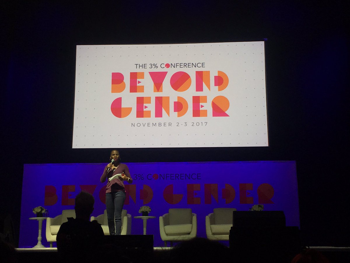 sanderswingo's tweet photo. The inspirational @3PercentConf is 💯! #SWattends #3percentconf https://t.co/qWq1qhJrS3