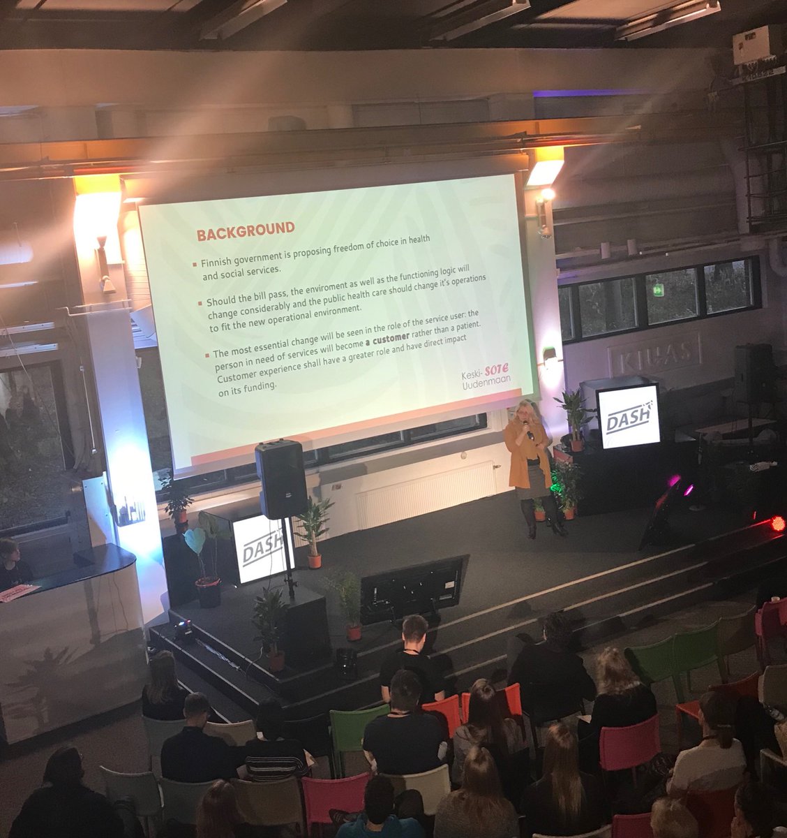 johanna_perala's tweet image. Hack the healthcare @SitraFund #dashhack