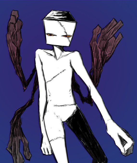 エンダーマンのtwitterイラスト検索結果 古い順