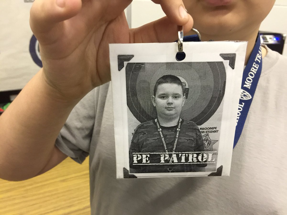 kylemckune's tweet photo. Special shout out to my PE Patrol for helping our environment stay positive! #KNOWmoore #physed #moorePE https://t.co/JJM8TtImm0