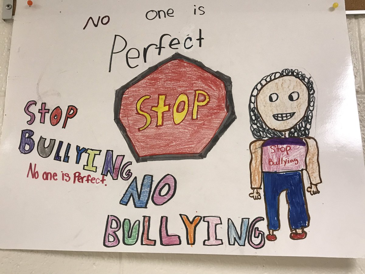 5th grade bullying posters <a href="/TraceysAACPS/">Tracey's Elementary</a>