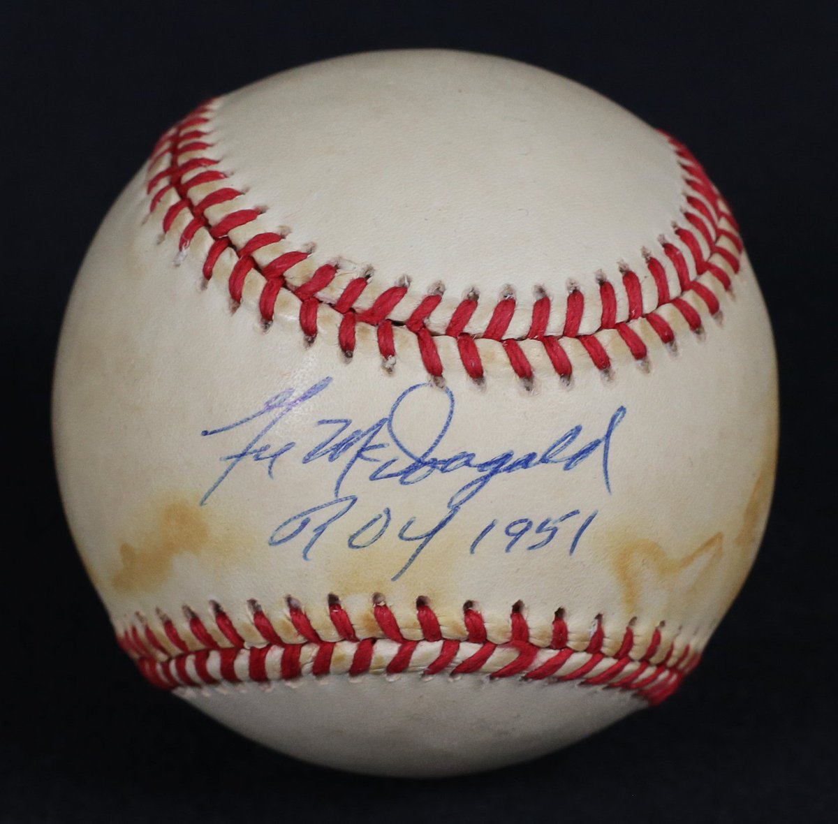 GoodwinAuctions's tweet photo. Early Wynn, Gil McDougald, Ralph Kiner - only a few of the autographed baseballs available thru Nov 5th on https://t.co/Hbv1d5u8Xe #baseball https://t.co/IPvArOvKrp