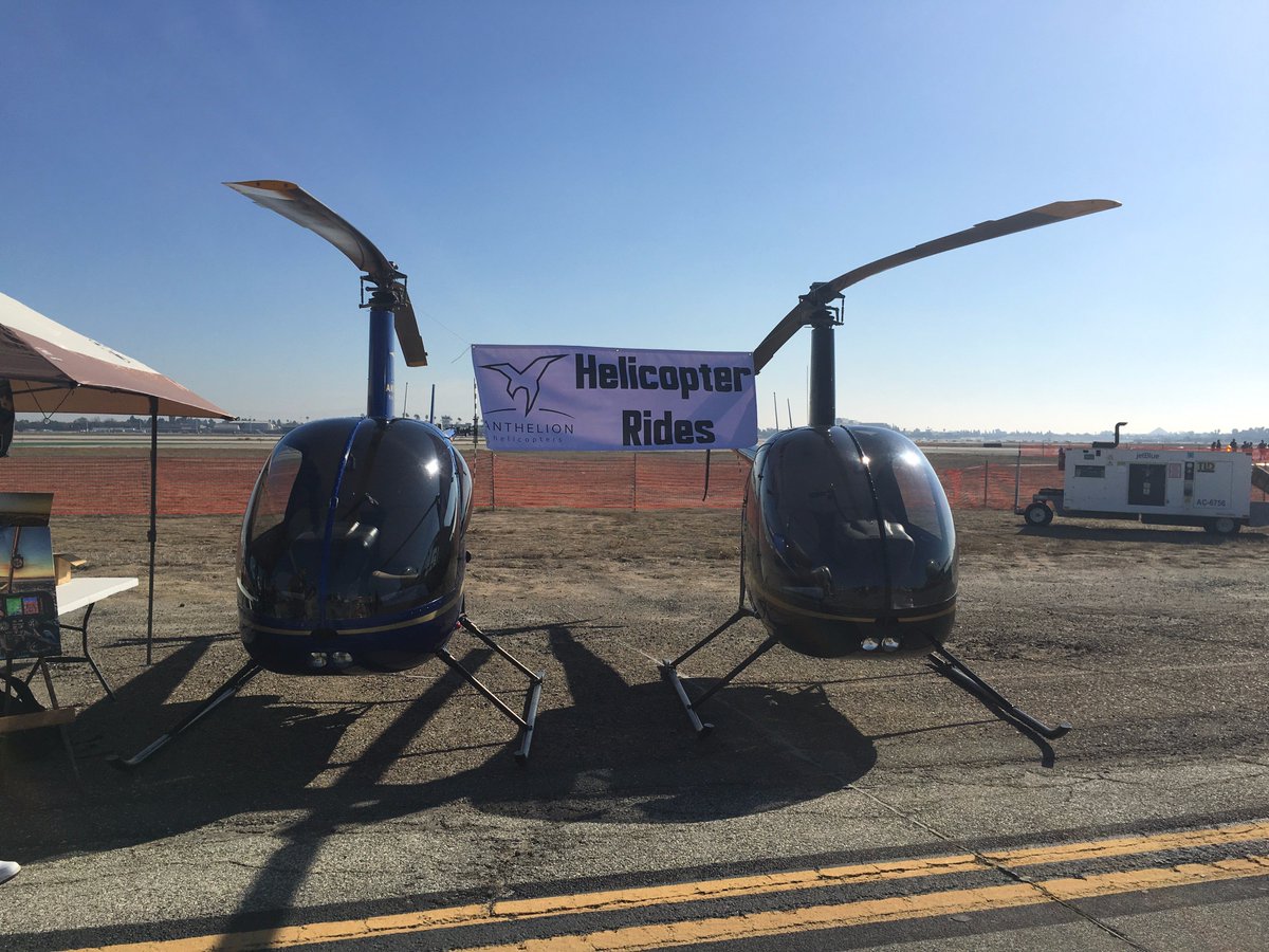 Festival of Flight is ONE day away! <a href="/AnthelionHeli/">AnthelionHelicopters</a> will be selling helicopter rides during the event, don't miss out! 😀🚁 #FestivalofFlight