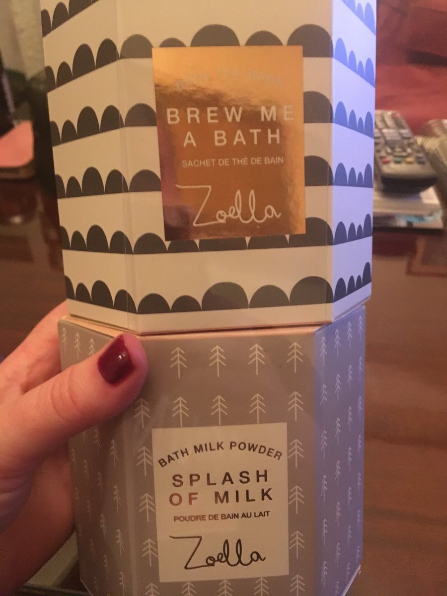 danidoes's tweet photo. After a really tough stressful anxiety filled afternoon! My mom brings me home this to cheer me up!! Delighted!! @Zoella https://t.co/2mST6CpNlK