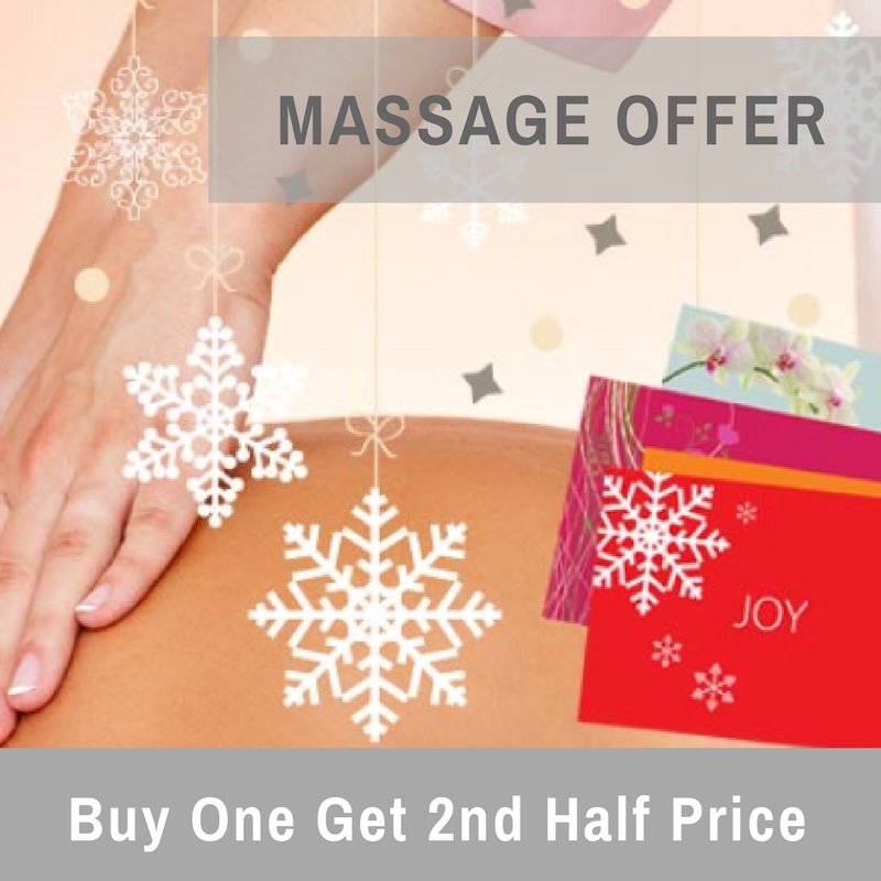 Christmas Special Offer – Treat your loved ones this Christmas to a Massage Gift Voucher - buy 1, get a 2nd1/2 price ow.ly/OUH630gfoG8