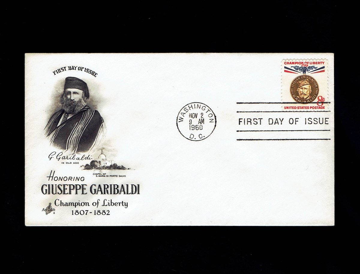 westfourthblvd's tweet image. US 1169 Champion of Liberty Issue: Giuseppe Garibaldi 8c Nov 2, 1960 W… tuppu.net/e3df8ac0 #Etsy #FirstDayIssue