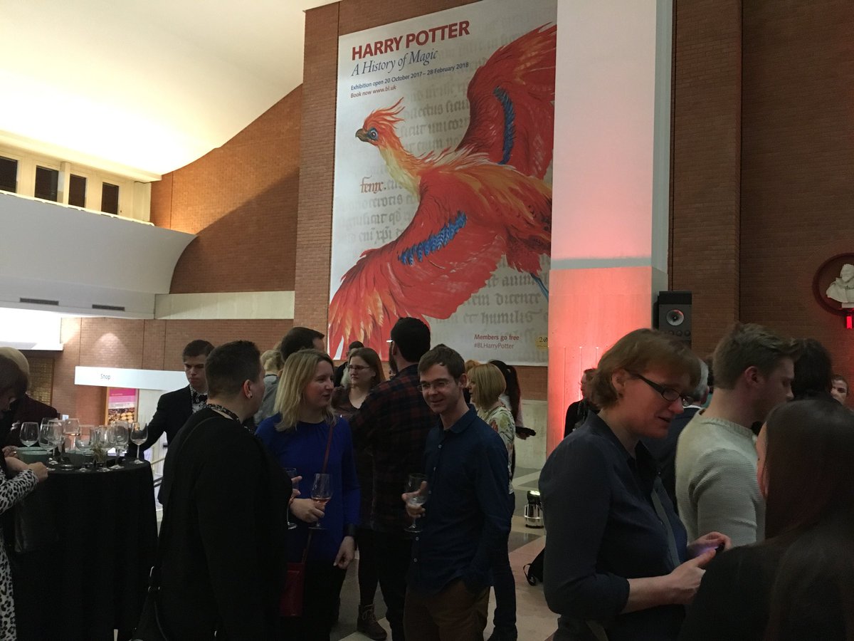 Delighted @GlasgowLib #MitchellCurious is part of the #livingknowledgenetwork. #BLHarryPotter. Wonderful night!