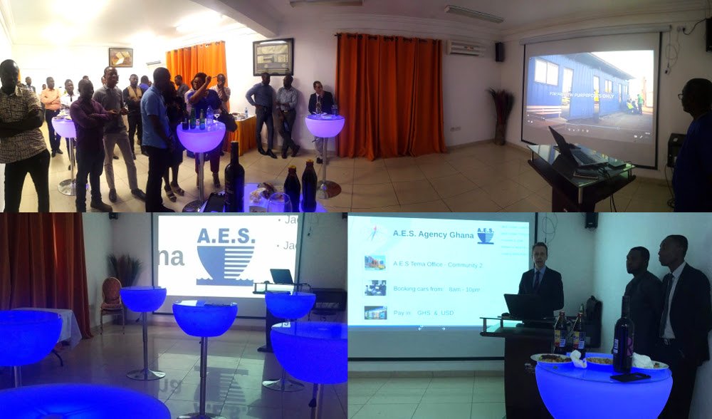 HafenAgentur's tweet photo. Racing towards West Africa - Thank you for a great Event! #AESShipping #HafenAgentur #RoRo #Container #ShippingAgent #Tema https://t.co/1fg7J8n57G