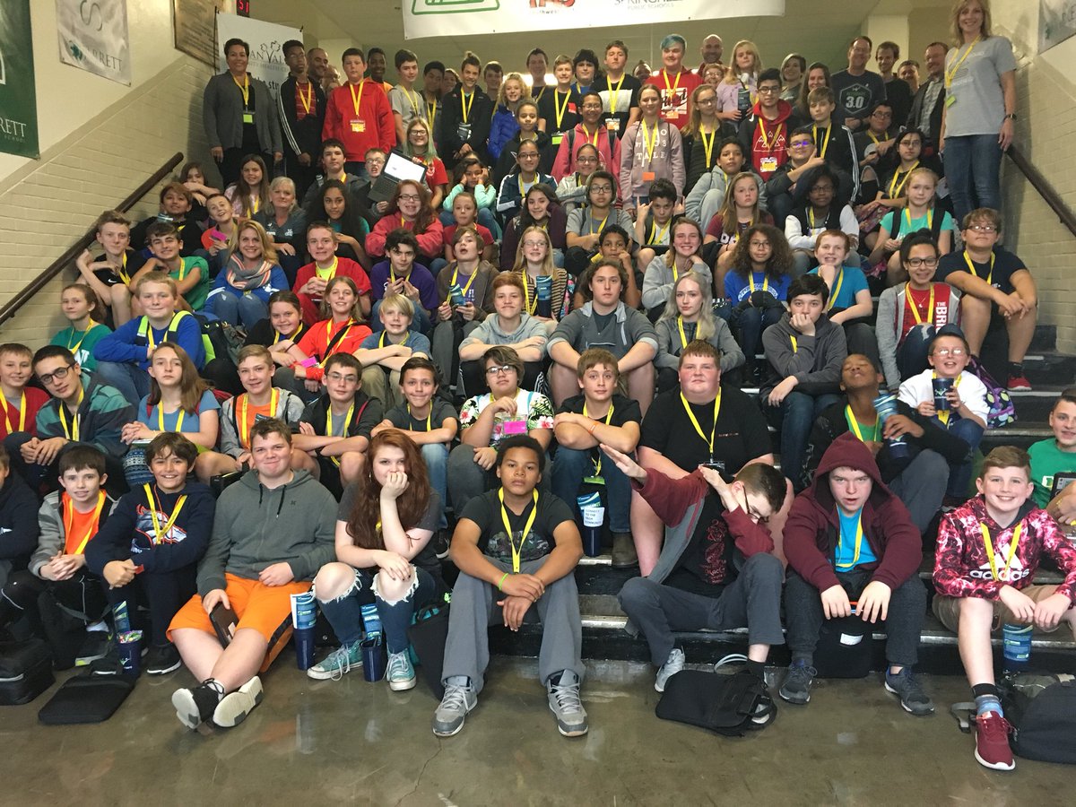JarrettTrojans's tweet photo. What a powerful day! Ss from all over SPS in a day long computer science conference! Thank you @maxcyd @MATASGF @Foundation4SPS #CSISGF17 https://t.co/mw9TUeNPA6