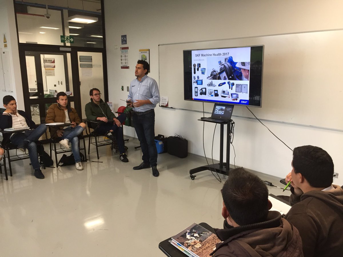 geraquiga's tweet photo. @IMEC_Escuelaing monitoreo de condiciones en gestión de activos.@SKFgroup https://t.co/rxFOVEwuyZ