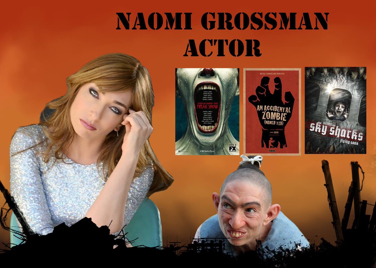 naomiwgrossman's tweet image. In case there's any question of what I am, what I *can* look like, some things I've done...