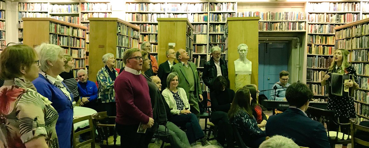 novo_theatre's tweet photo. We Burn. Pop up choir performance with participants from #beyondtheendoftheroad #novemberclub10 https://t.co/MSvTWQTrfZ
