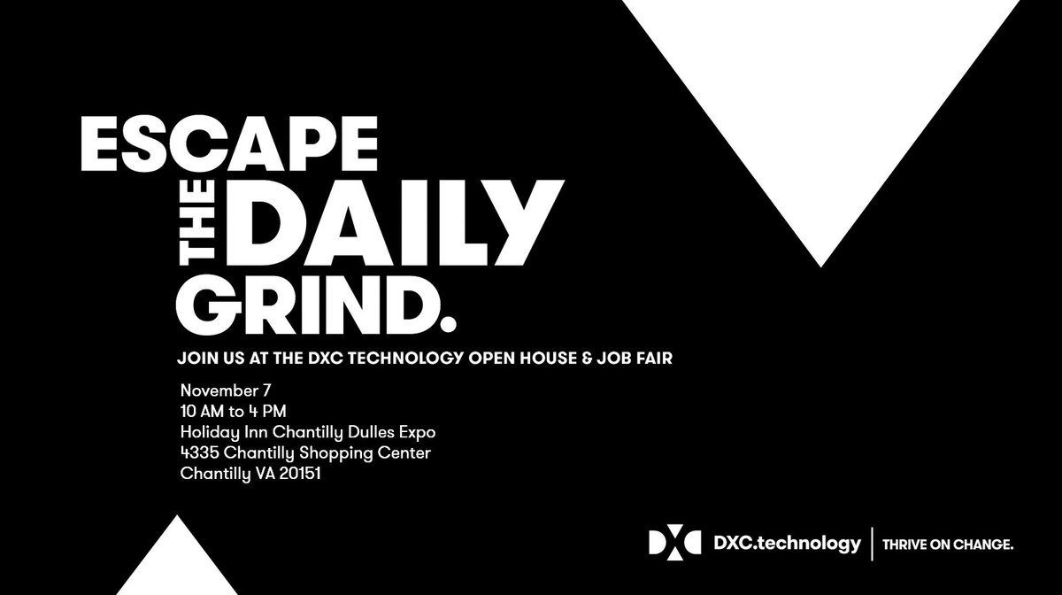 Recruiter_Rod's tweet image. Come join our Open House &amp;amp; Job Fair on Nov. 7th at the Holiday Inn at the Chantilly Dulles Expo. We look forward to seeing you there!