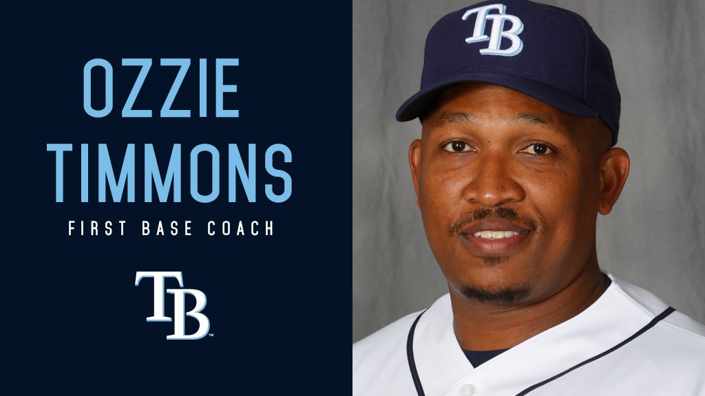 Tampa Bay Rays on Twitter "Help us Ozzie Timmons as our new