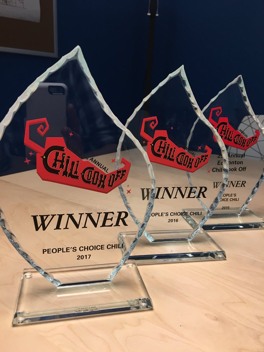People’s Choice winner third year in a row. Music Lives Inside here at the Winspear, and so does Chili! #chilicookoff #CFR #winspearcentre