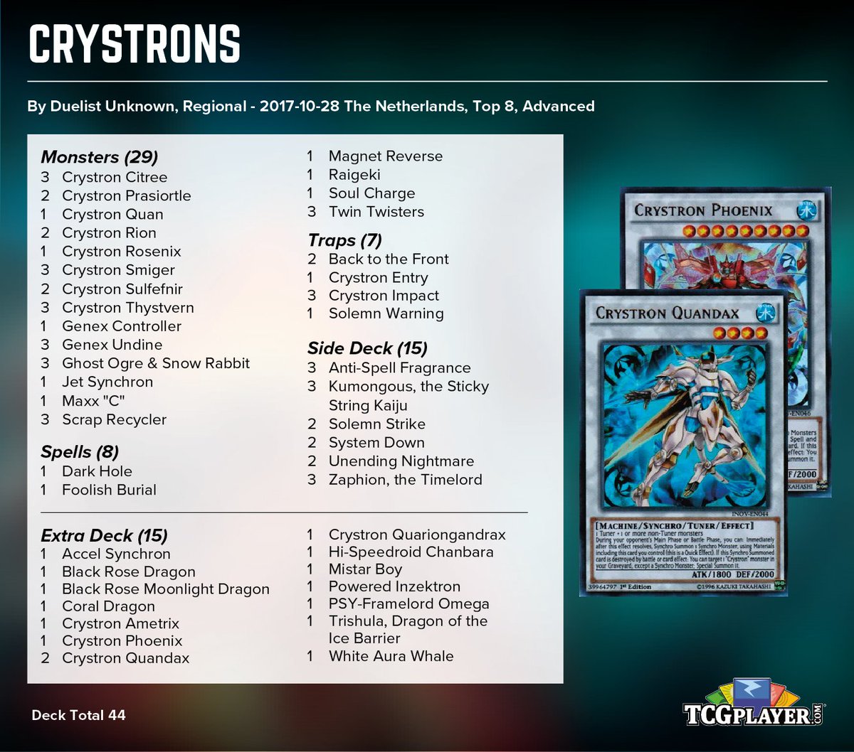 crystron yugioh deck Crystron Sulfador [SUDA-EN020] Common main image 1