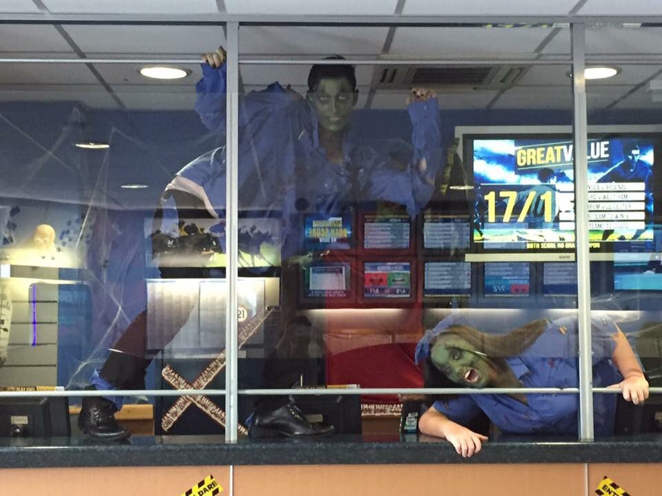 Little Halloween throwback 😱 WilliamHill Zombies