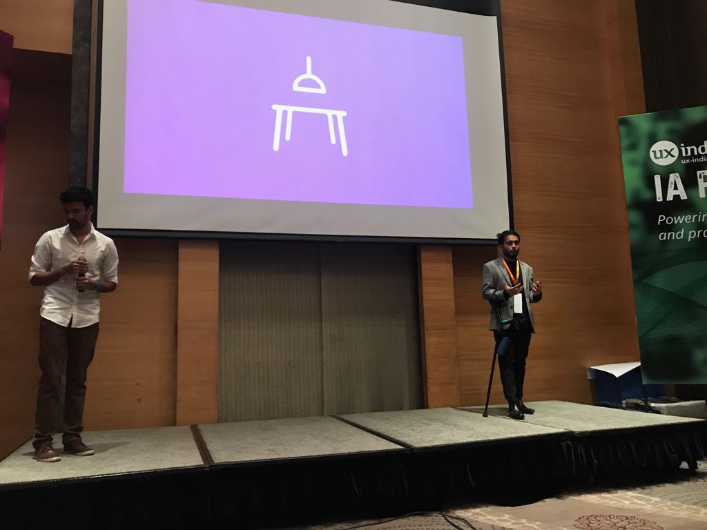 kdoFyi's tweet photo. 'Designing for the "other" senses' with @gauravpatekar at @uxindiaconf #UXINDIA17 #UXINDIA2017 #senses #design #ixd #ux #uxdesign https://t.co/0b7T76pJ6M