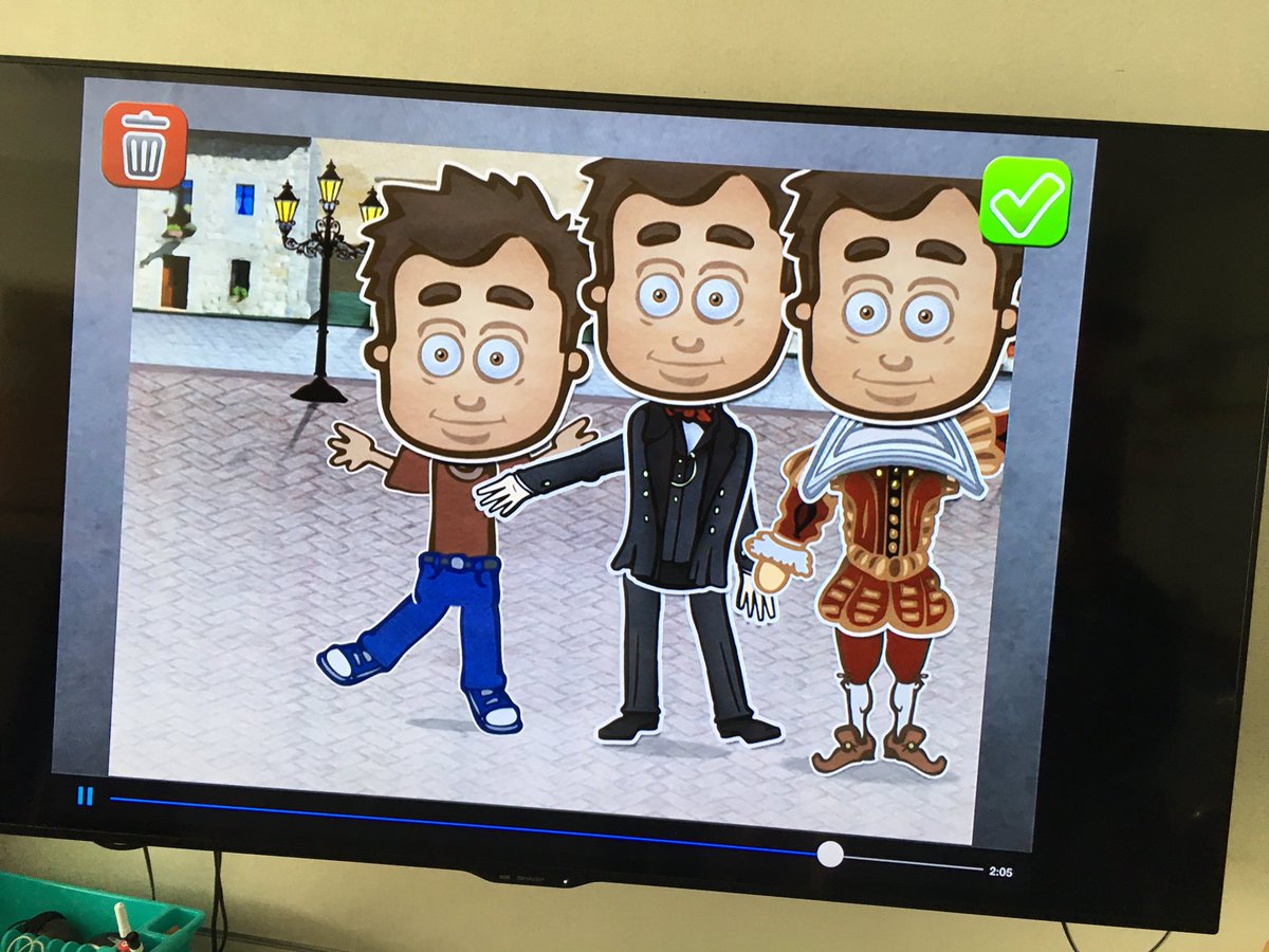 JaneFerg1010's tweet photo. My 5th Ss asked if they could summarize our text on the Boston Tea Party using the #puppetpalsapp. It turned out great! 🙌🏻 #synergizelmes https://t.co/Tam8E2UnBw