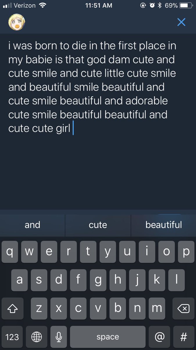 What happens when you let predictive text write your life story?