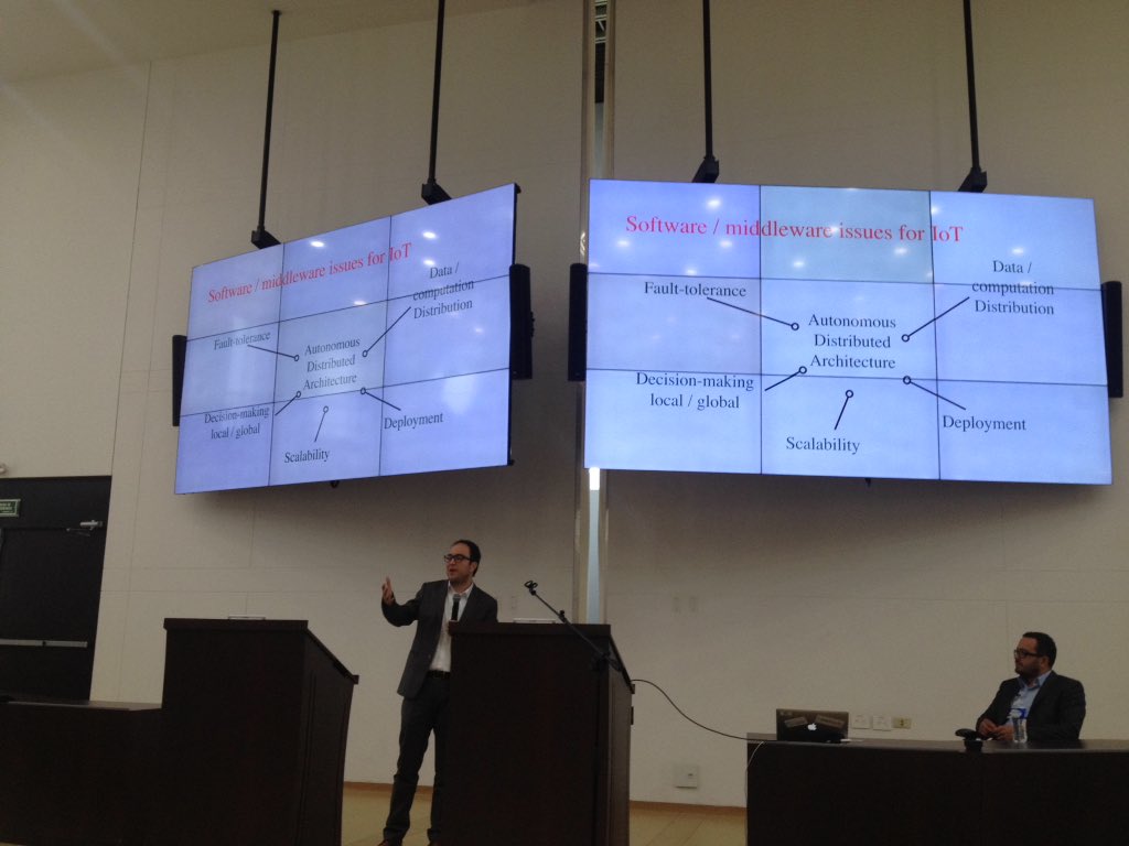 jrugelesuribe's tweet photo. Software / Middleware issues for IoT @ocrozo @citi_lab @Teleco_UMNG https://t.co/w7VVJ8eNeo