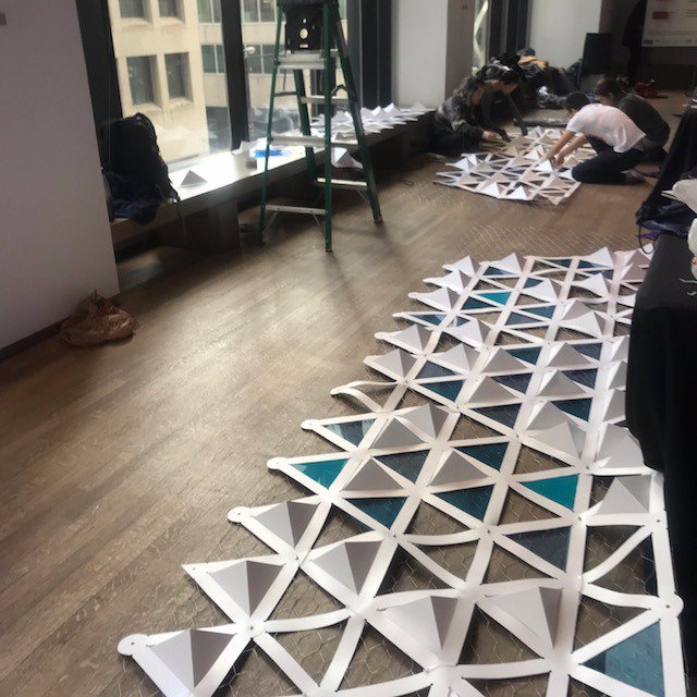 Photos of us turning <a href="/DesignExchange/">Design Exchange</a> into <a href="/InnovateTO150/">InnovateTO150</a>!