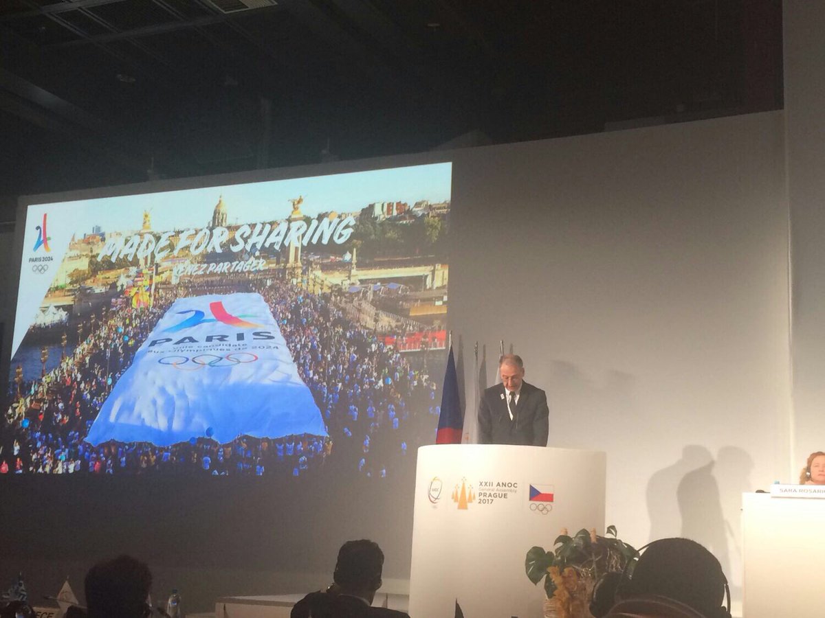 Paris2024's tweet photo. Demain, Le COJO #Paris2024 sera présidé par @TonyESTANGUET, symbole de l'engagement des athlètes. Avec vous nous voulons co-construire ! https://t.co/b8xd8ZXwVw