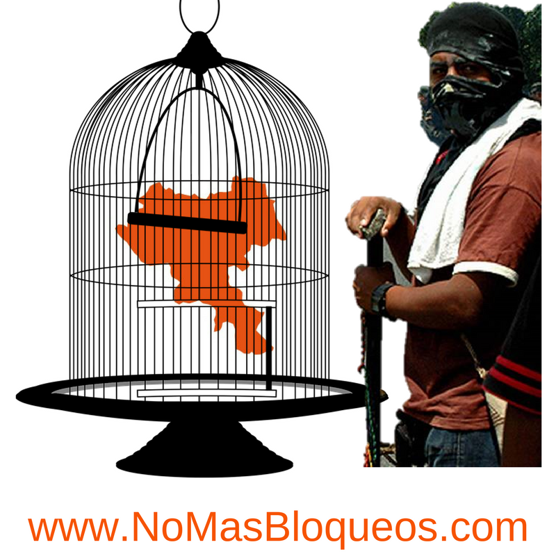 El Cauca y Nariño ya están siendo “encarcelados” por los bloqueos en la vía Panamericana.  #NoMásBloqueos - nomasbloqueos.com