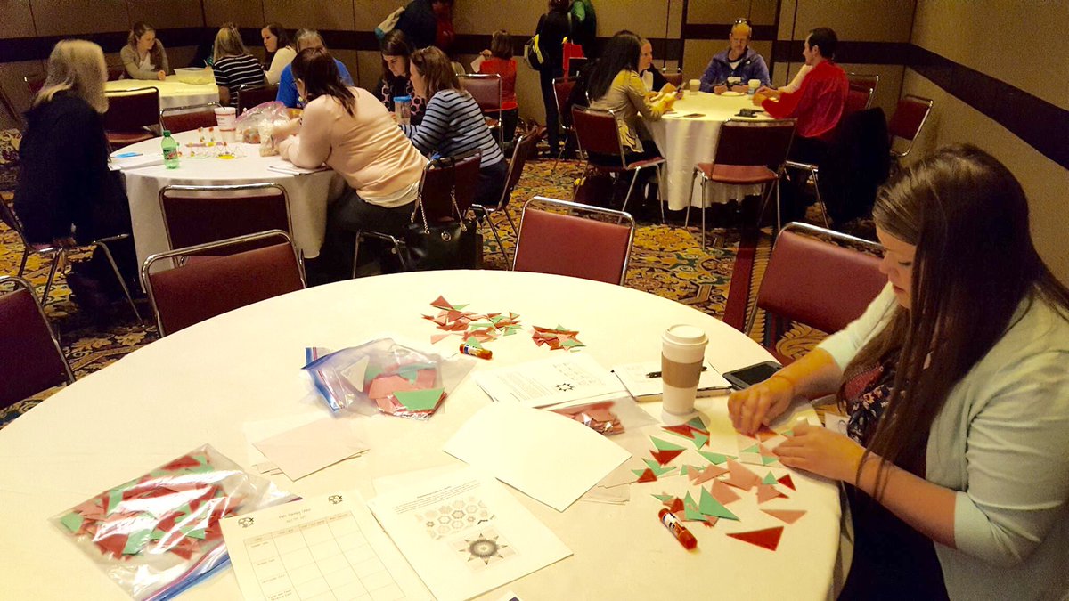 KWhitedu's tweet photo. Had a wonderful time presenting on Math Morning Choice with @adamdovico and @asiragusa_wfu #NCCTM17 #mathed https://t.co/OF9okGrKHt