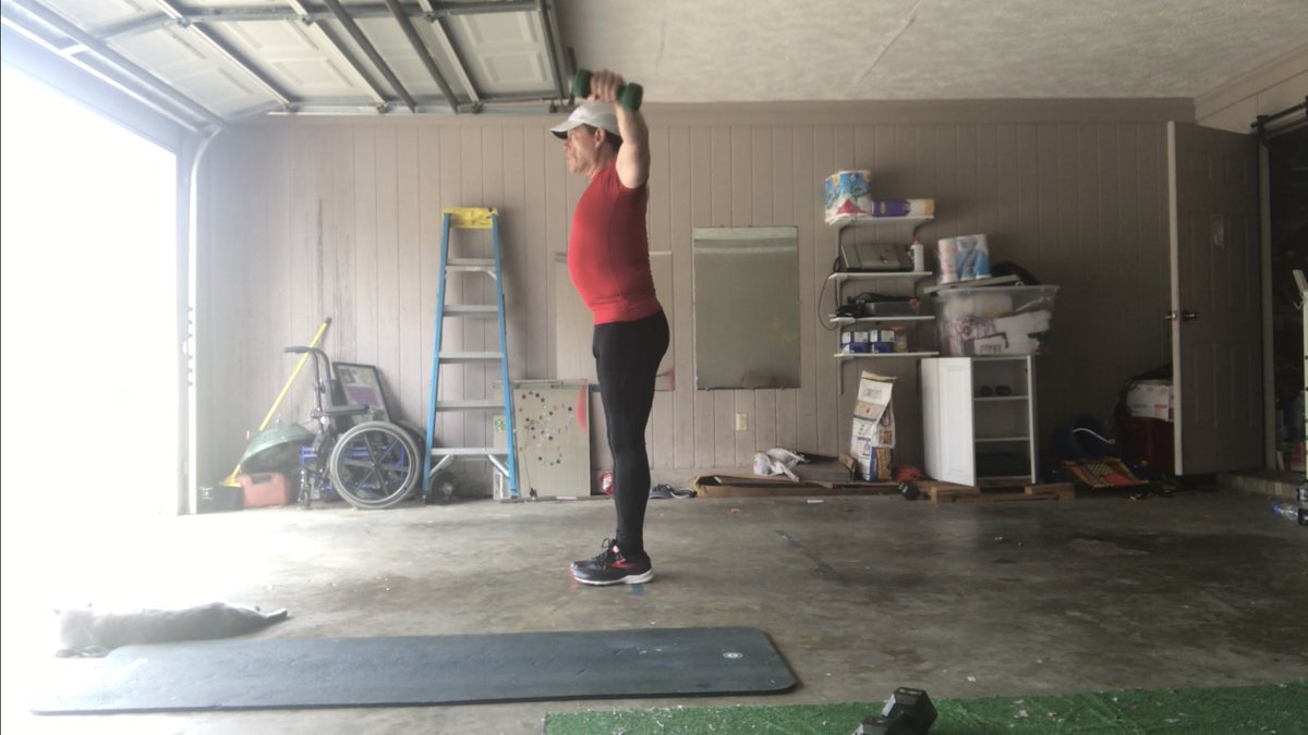 Tupelonewsguy's tweet image. Friday bootcamp. And cats  # allforJESUS #fitnessisfun #catshelp