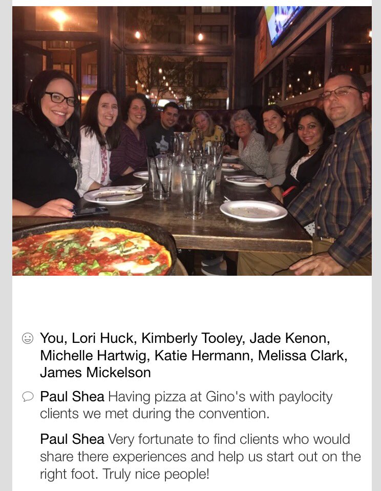 Paylocity's tweet photo. Our clients #connecting with other clients at #PCTYClientCon #HR #Payroll https://t.co/gh7SVk8JAP