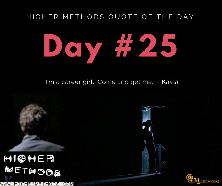 highermethods's tweet image. It's DAY #25! Time for @highermethods QUOTE OF THE DAY. Don't ignore our @seedandspark.  Mere days away from ending! ow.ly/5kXj30gkU2M