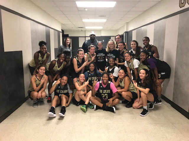 TheColonyBB's tweet photo. Good luck @acostaworldwide &amp; @HaeleyPines !! We are cheering for you! #CougarNation #StateCC https://t.co/vD0kEKd1ps