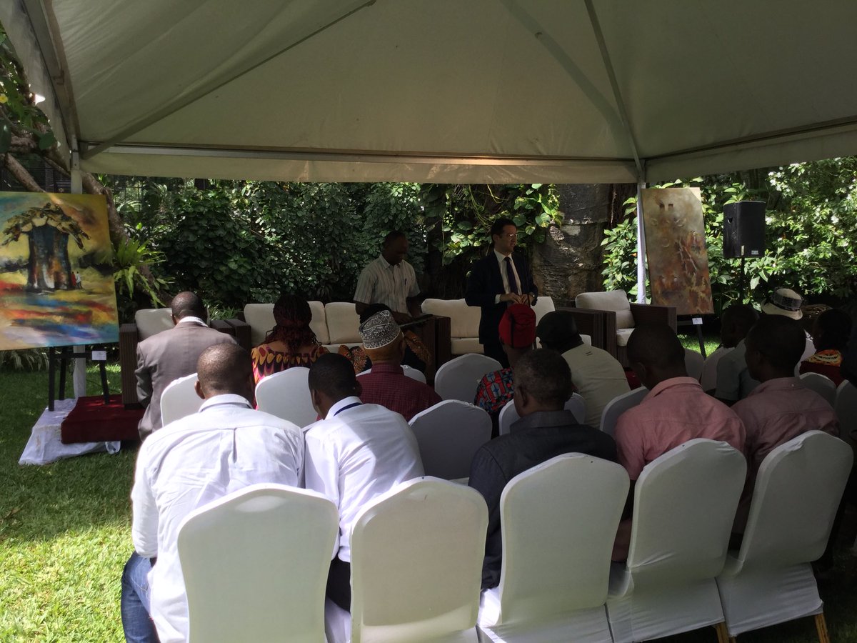 EA_art_biennale's tweet photo. Swiss Ambassador opening the #eastafricaartbiennale conference today!@EA_art_biennale #africaart #eastafricanart #Tanzania https://t.co/RFbhTe88Jh