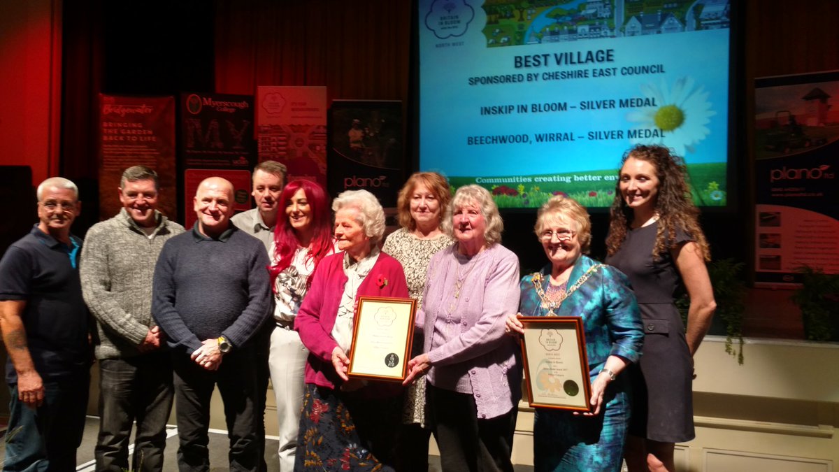 LHThousing's tweet photo. The Beechwood estate picked up a silver award at the North West in Bloom finals in Southport today. Congratulations to all those involved. 👏 https://t.co/6V0YXy0RYo