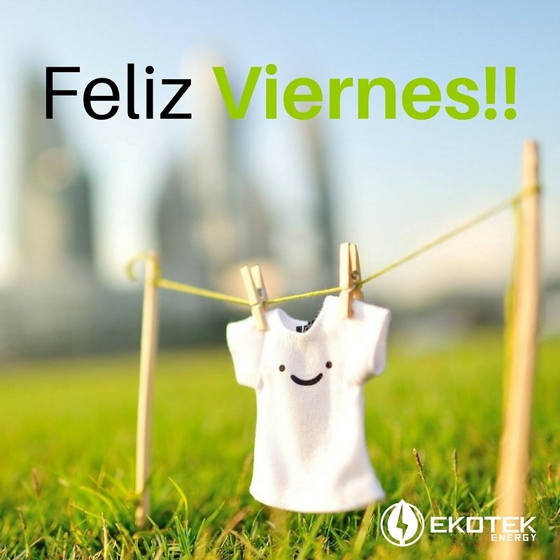 EkotekRD's tweet photo. Sonríe, ya es Viernes!! 

#Viernes #Felicidad #Energia #SomosEko #Recargables #EkotekRD https://t.co/y5m1hgl5LP