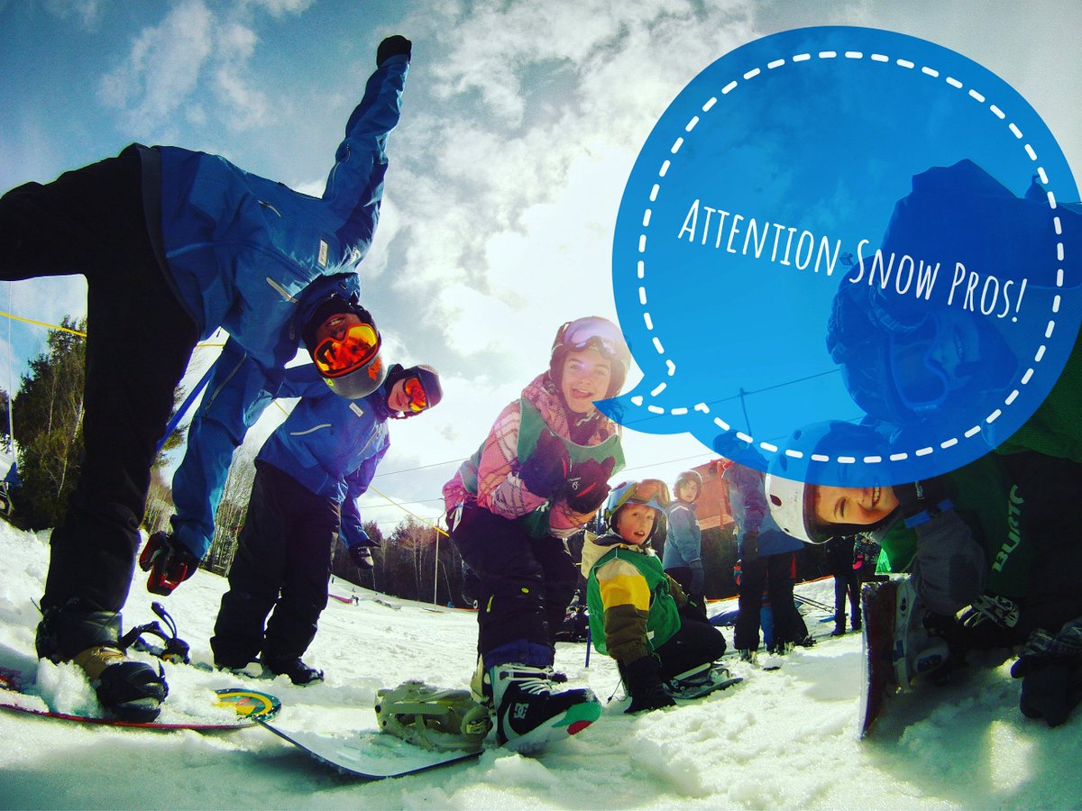 Calling all returning, new and interested ski and snowboard instructors. Please join us for our snow school meeting here Nov.12 @ 1pm